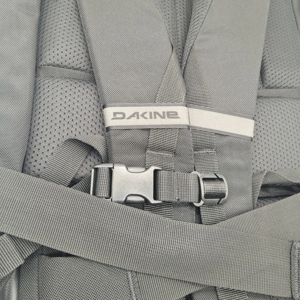 DaKine 25L‎ Roll-Top Backpack – Black Ballistic Nylon – 19x13x6 Laptop Bag